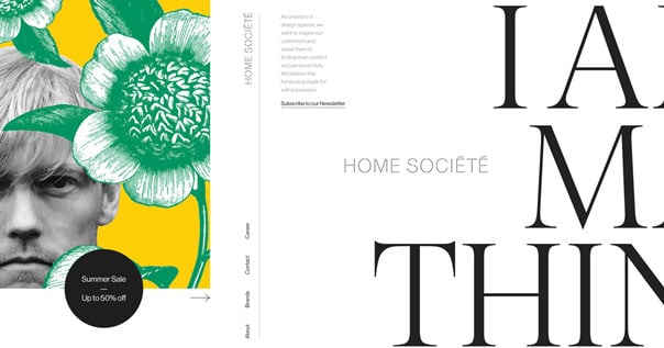 Homesociete – horizontal außergewöhnlich