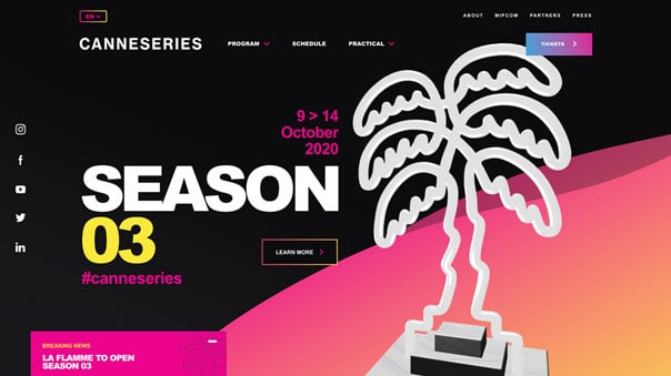 CANNESERIES – Lebendig & bunt