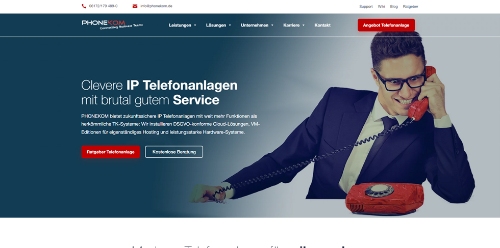 Phonekom Business Communications AG